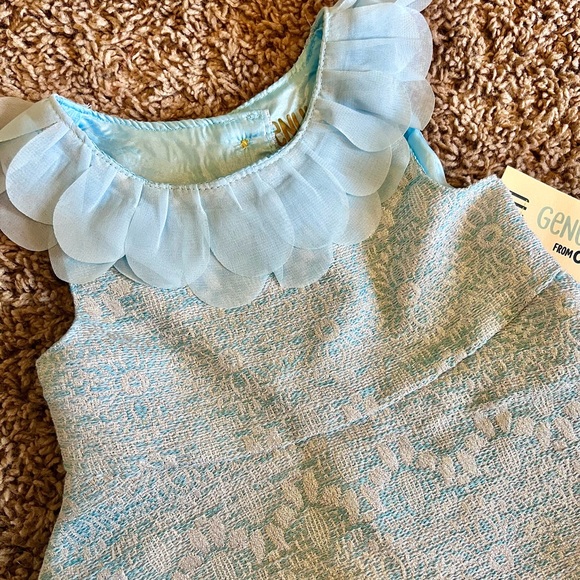 Blue & Silver party dress - Picture 2 of 4